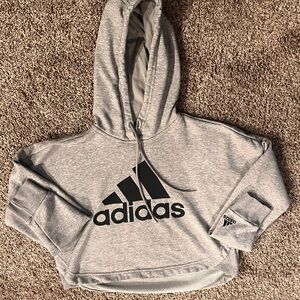 Adidas Light Gray Hoodie